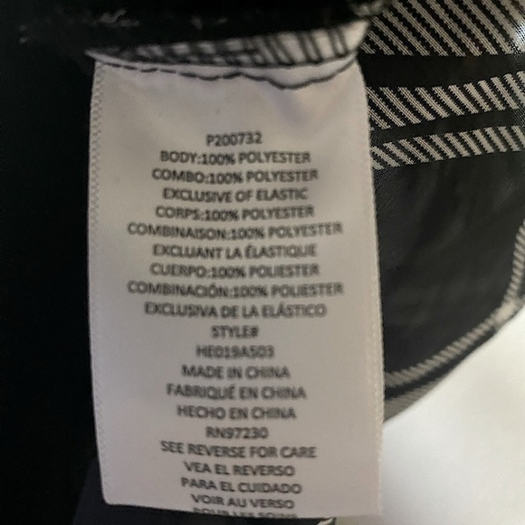 Almost Famous Dark Goth Plaid Off Shoulder Halter Top Women’s Size XL NWT - Picture 7 of 9